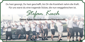 Traueranzeige von Stefan Kuch von Ansbach