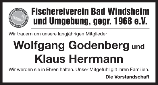 Traueranzeige von Klaus Herrmann von Neustadt/ Scheinfeld/ Uffenheim