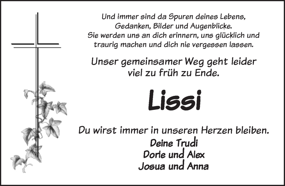  Traueranzeige für Elisabeth Puczka vom 31.10.2025 aus Ansbach