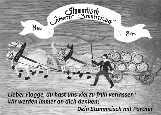 Traueranzeige von Flagge  von Ansbach