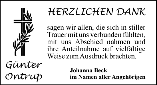 Traueranzeige von Günter  von Neustadt/ Scheinfeld/ Uffenheim