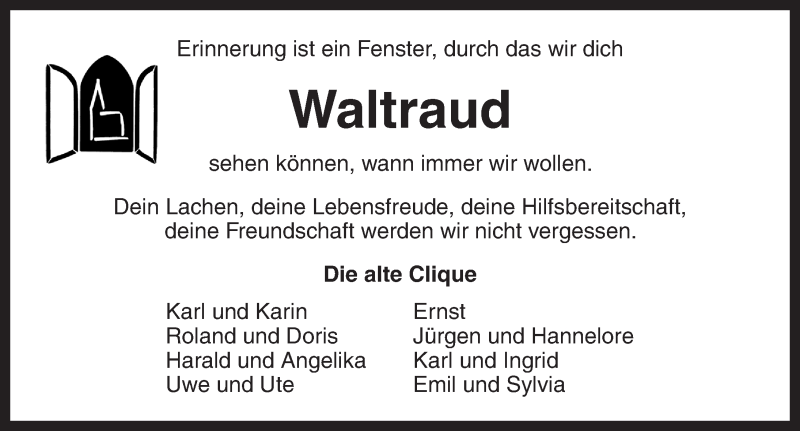  Traueranzeige für Waltraud Gögelein vom 14.10.2014 aus Dinkelsbühl/ Feuchtwangen